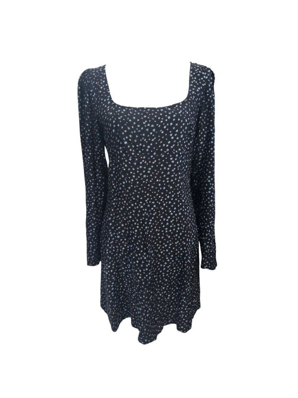 Madewell Womens Long Sleeve Floral Print Dress 4